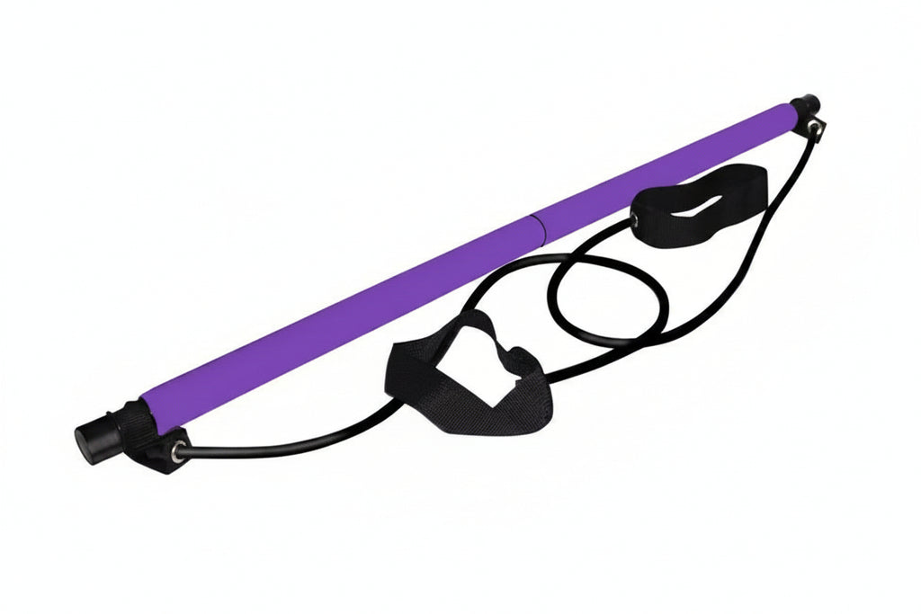 Pilates Stick Multifunctional Fitness Stick Yoga Pilates Equipment Home Elastic Sports Training Hip Training Rope