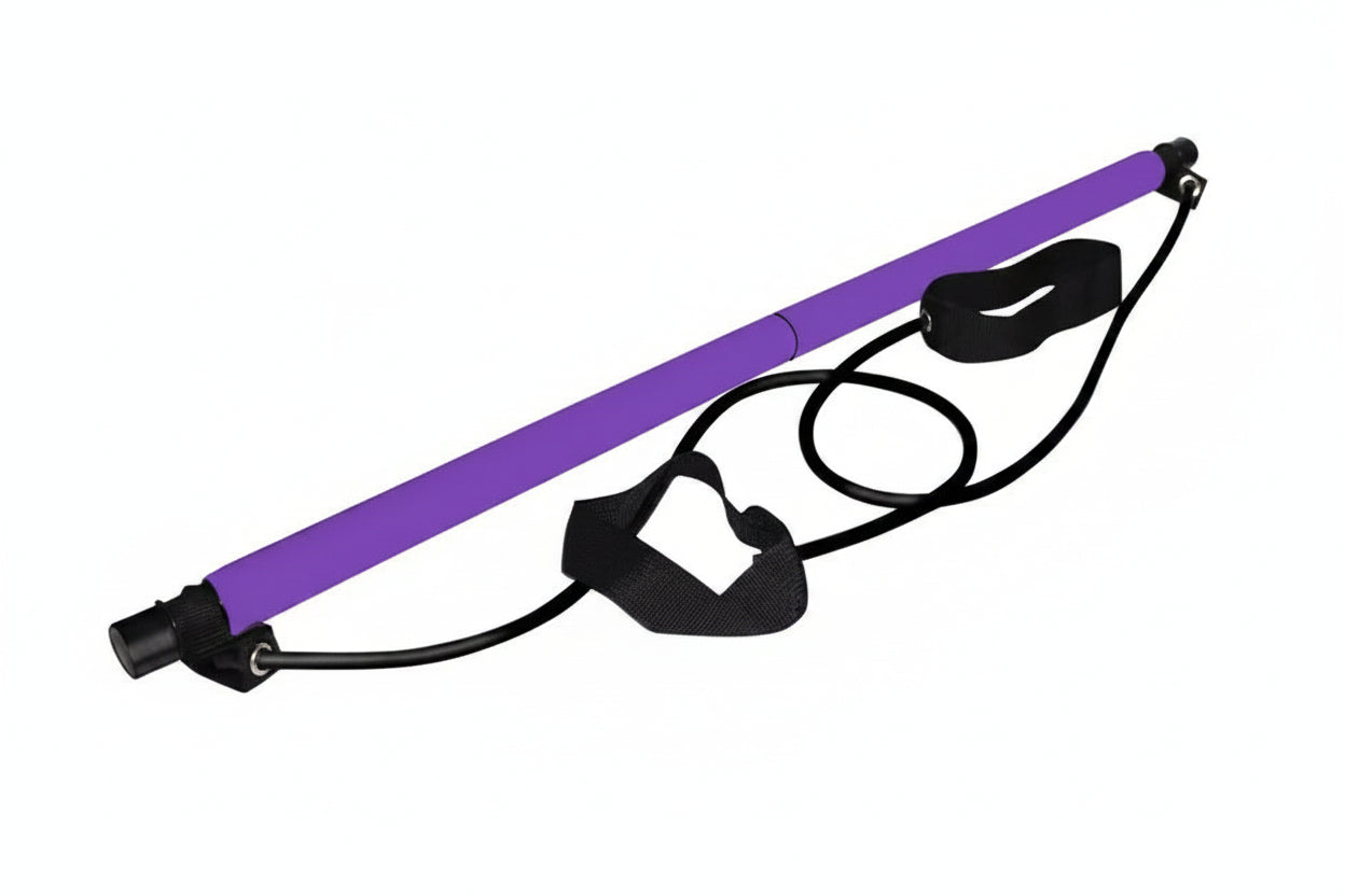 Pilates Stick Multifunctional Fitness Stick Yoga Pilates Equipment Home Elastic Sports Training Hip Training Rope