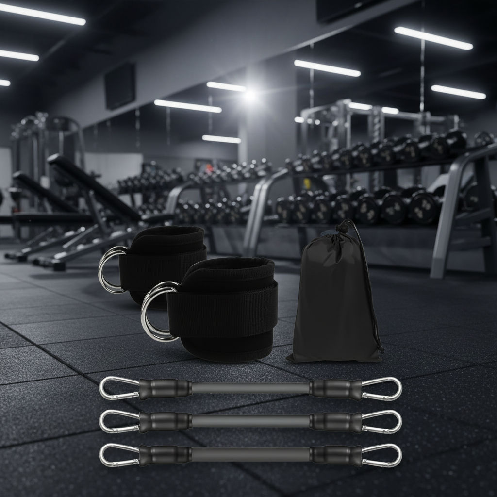 Ankle strap resistance bands