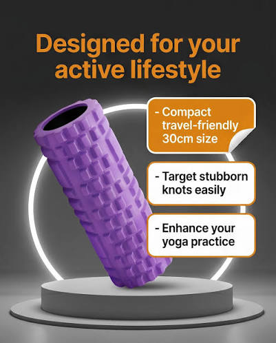 30cm Foam fitness muscle massage roller
